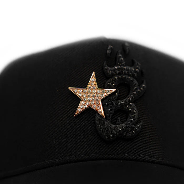 BARBAS HATS STAR ROSE GOLD