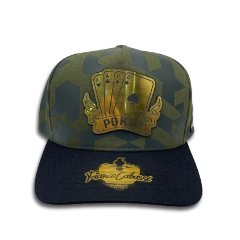 Poker Gold Camo Green